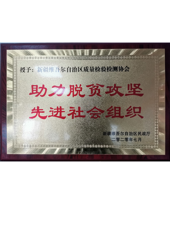 助力脱贫攻坚先进社会组织